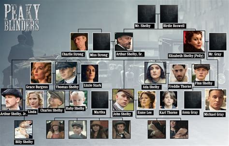 peaky blinders family tree|tommy shelby brothers.